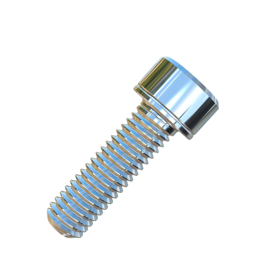 Titanium #10-32 X 5/8 UNF Socket Head Allied Titanium Machine Screw, 160,000 psi Tensile Strength with self-locking nylon patch  (With Certs and CoC)